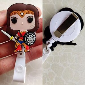 Wonder Woman Retractable Badge Holder